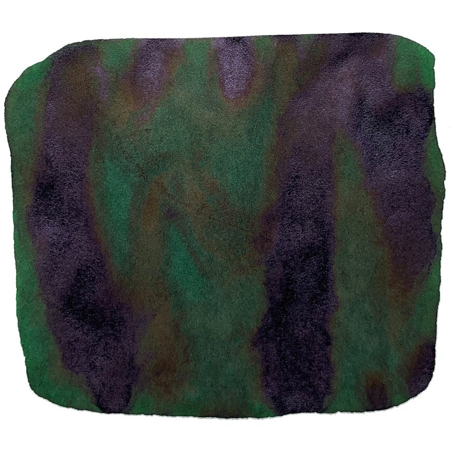 Sailor Ink Studio #960 - 20ml bottle, featuring an abstract blend of green and deep purple pigments on a white background, showcasing its unique dye-based color.