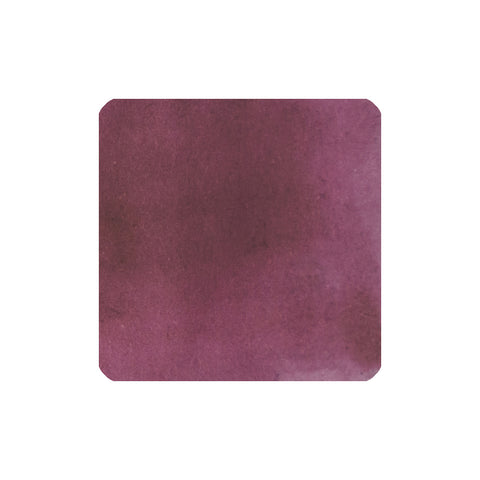 Textured watercolor paper swatch in dusky plum, featuring Sakura Moonlight ink from Tono & Lims. Part of the 'Flower Memories' series, showcasing subtle shade variations.