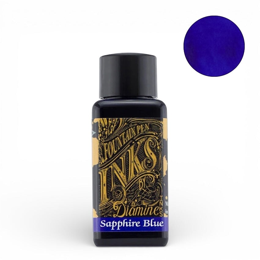 Diamine Sapphire Blue - 2ml Ink Sample