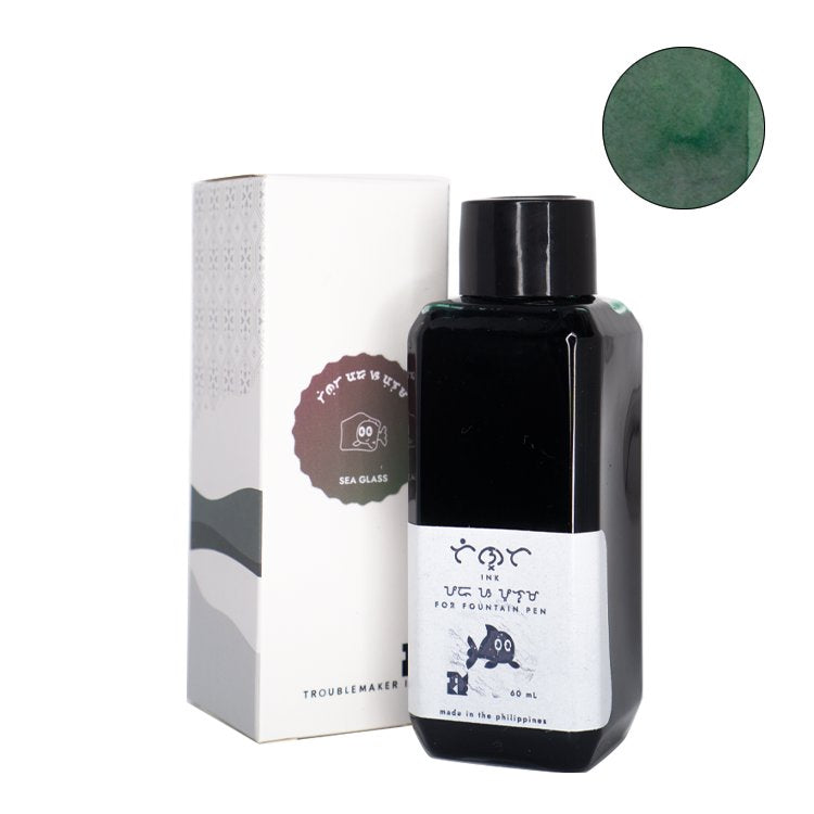 Troublemaker Inks Sea Glass - 60ml Bottled Ink