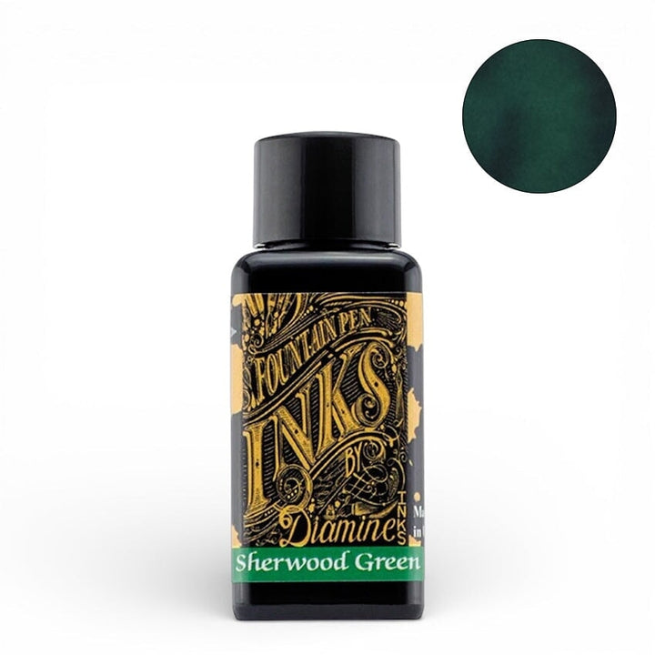 Diamine Sherwood Green - 30ml Bottled Ink