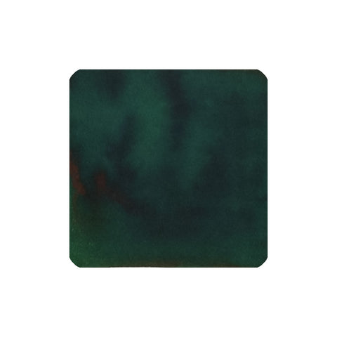 Sherwood Green 30ml fountain pen ink by Diamine, featuring a dark green, mottled texture. Ideal for vintage pens, acid-free and vegan-friendly.