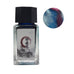 Silent Night Reflection - 18ml ink jar featuring Chinese calligraphy label Quiet Night Thoughts and a blue-to-purple shimmering swatch.