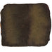Swatch of Colorverse ink, titled Soul - 2ml, on textured paper, showcasing a dark, nearly black hue, applied unevenly to highlight its plant-based texture.