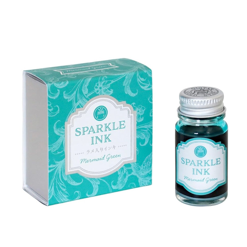 Sparkle Ink Dip Pen Ink - Mermaid Green (12ml)