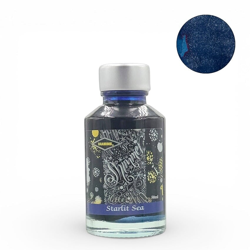 Diamine Starlit Sea (Shimmer) - 50ml Bottled Ink