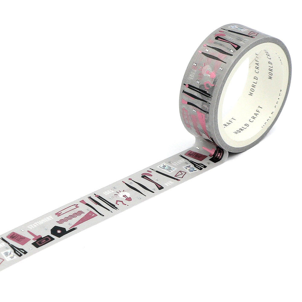 World Craft Stationery Glitter Foil Washi Tape Washi Tape
