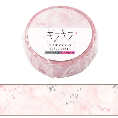 Stone Glitter Foil Washi Tape