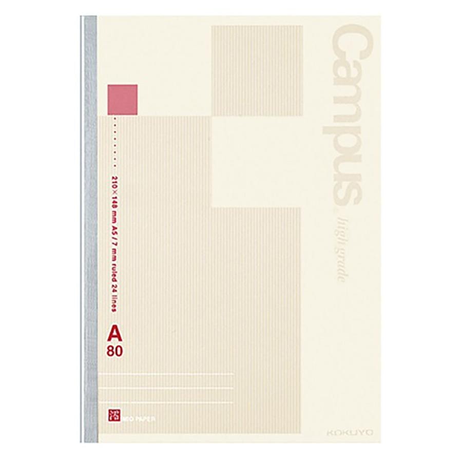 Kokuyo Campus MIO Paper A5 Notebook - 7mm rule Notebook