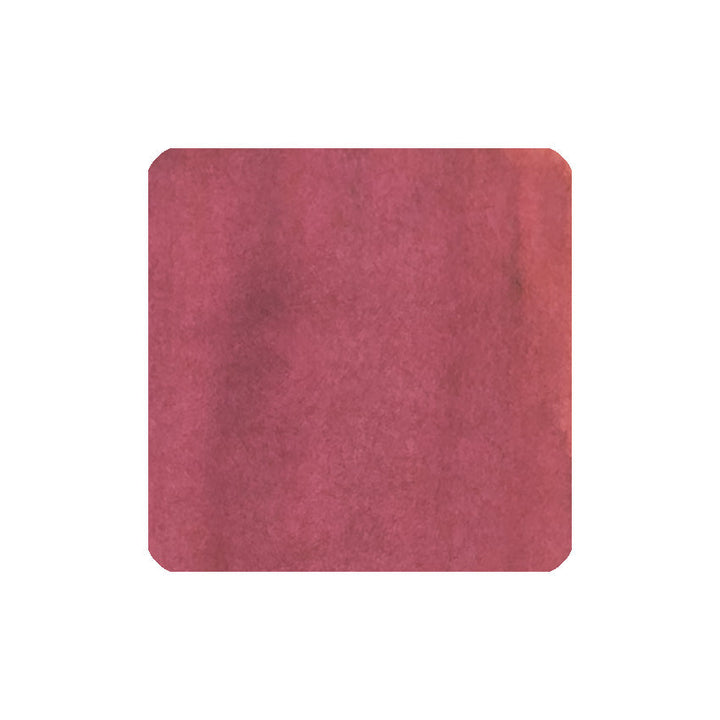 Sailor Manyo Sumomo fountain pen ink swatch, dusty pink-red