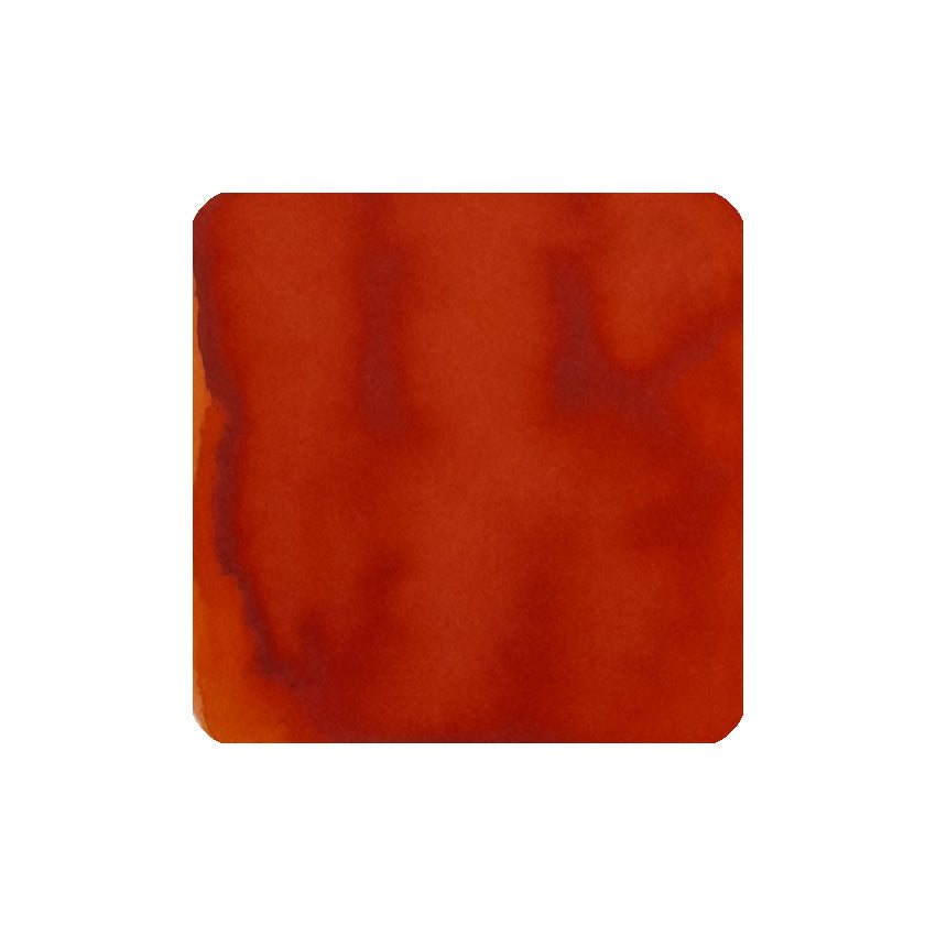 Sunset - 30ml fountain pen ink by Diamine, showcasing a warm, red-orange hue. Ideal for vintage pens, crafted with vegan, acid-free formula for smooth writing.