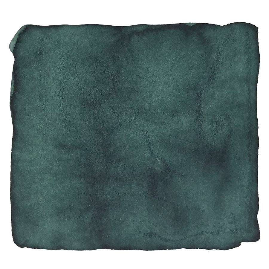 Folded dark-green microfiber cloth, part of the Able - 2ml Colorverse ink series, emphasizing quality with plant-based materials for a smooth writing experience.