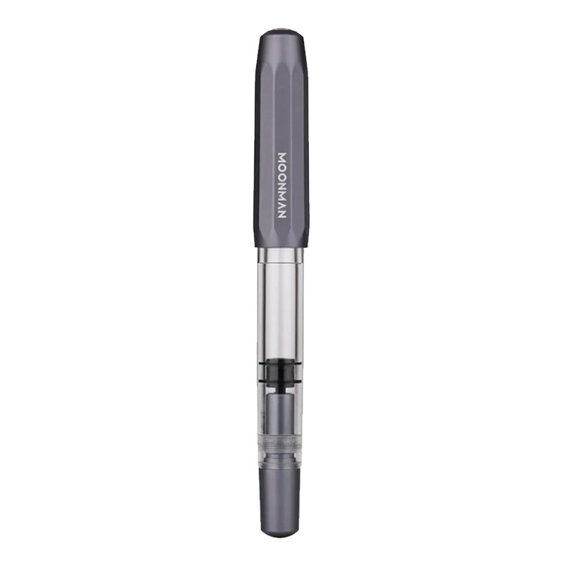 Moonman/Majohn T1 (Grey) - Fine Fountain Pen