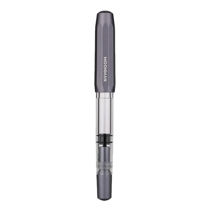 Moonman/Majohn T1 (Grey) - Fine Fountain Pen