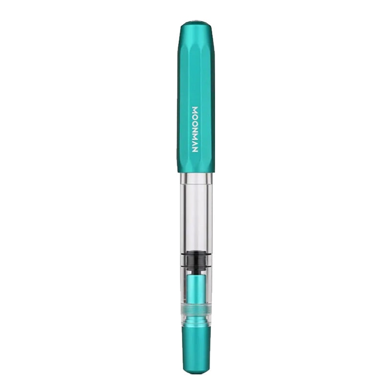 Moonman/Majohn T1 (Teal) - Fine Fountain Pen
