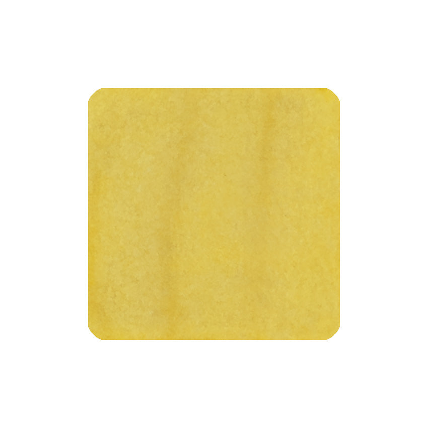Sailor Manyo Takenoko fountain pen ink swatch, muted mustard yellow