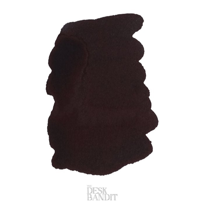 Iroshizuku Ink - Take-Sumi (2ml) sample, featuring a dark, almost black ink swatch on a white background, from The Desk Bandit's collection.