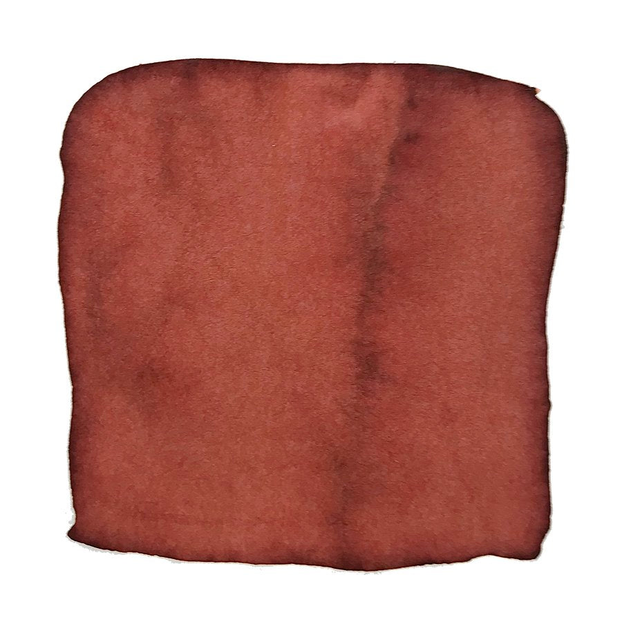 Swatch of Tango - 2ml watercolor pigment, featuring brush-applied texture and variations, showcasing Colorverse's plant-based, dye-based ink quality and attention to detail.