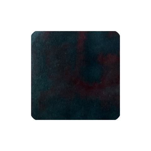 Tariff Teal (160th Anniversary) Bottled Ink, 75ml, showcases a dark, mottled texture, reflecting Diamine's historic Tariff Street legacy for fountain pen enthusiasts.