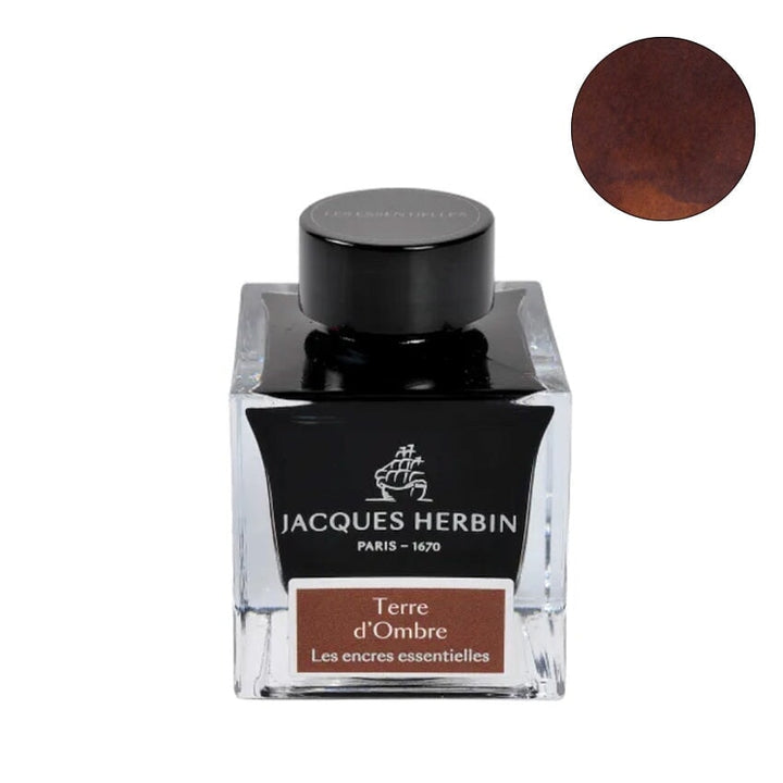 Jacques Herbin Terre d'Ombre (The Essentials) - 50ml Bottled Ink