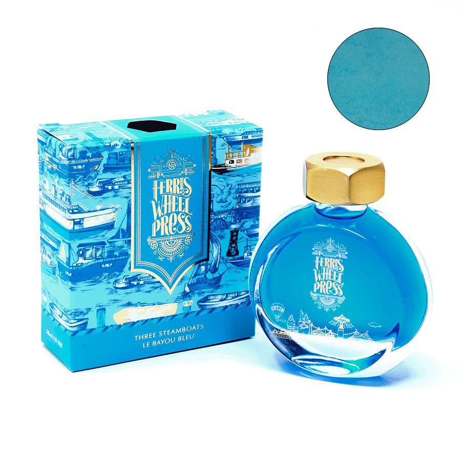 Ferris Wheel Press Three Steamboats - 2ml Ink Sample