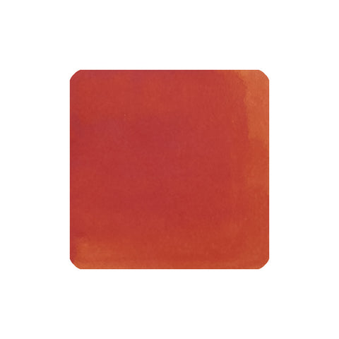 Tiger Lily (Forever Ink) - 50ml: A warm red-orange gradient block representing Diamine's permanent, waterproof fountain pen ink, ideal for lasting writing and artwork.