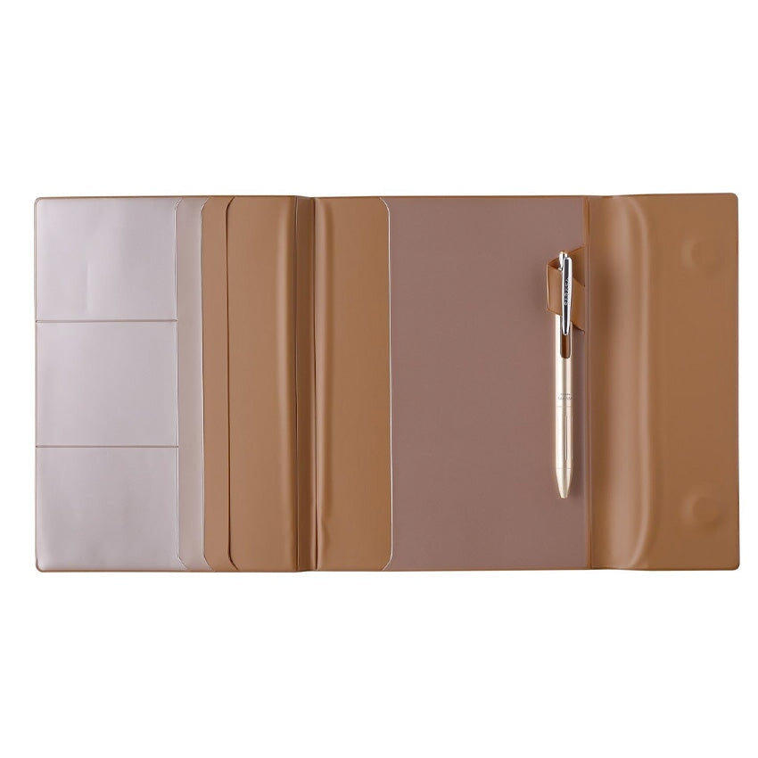Nolty TiO Planner Cover with Flap - Camel (A5) Book Covers