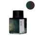 Fanyantan 20 mL fountain pen ink, Tranquil Bamboo Grove, features a deep green hue with red sheen, embodying serene solitude.