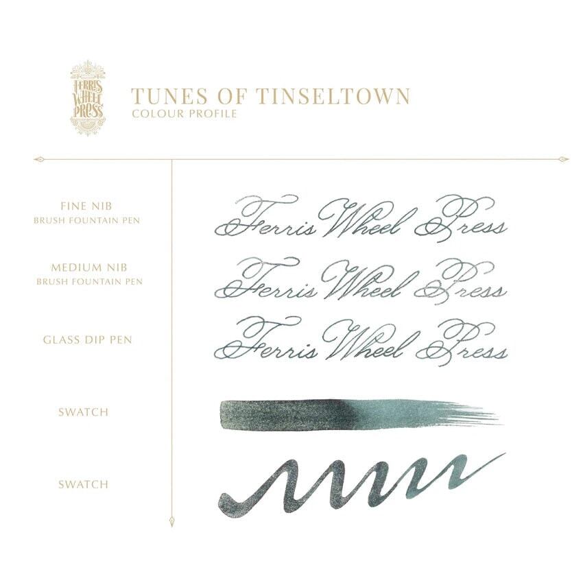 Ferris Wheel Press Tunes of Tinseltown (Shimmer) - 2ml Ink Sample