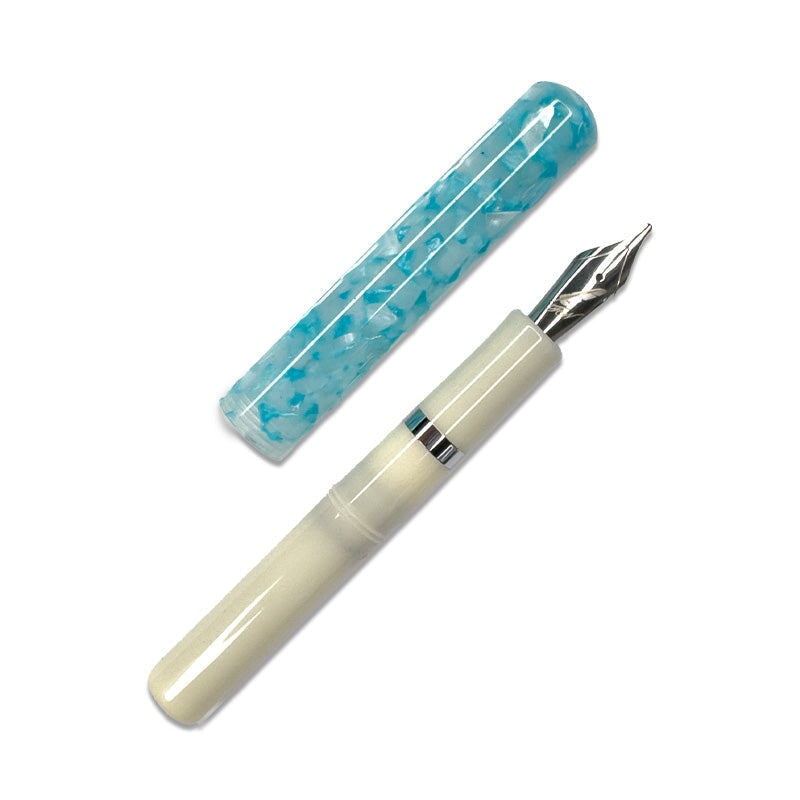 Fine Writing International Pencket Fountain Pen (Turquoise) - Broad Fountain Pen