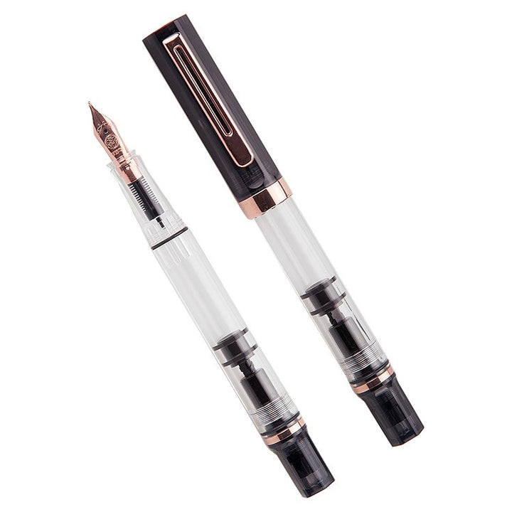 TWSBI ECO (Smoke / Rose Gold) - Fine Fountain Pen