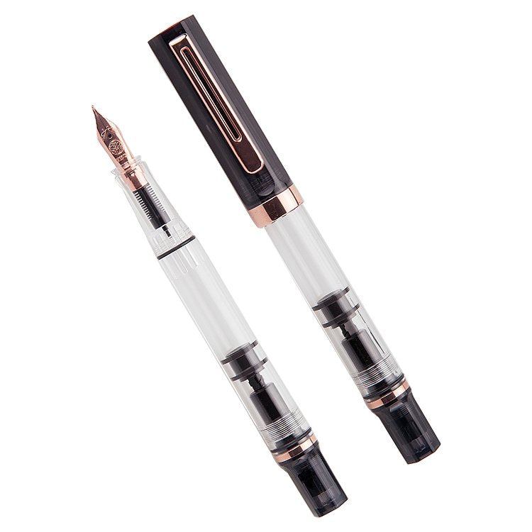 TWSBI ECO (Smoke / Rose Gold) - Medium Fountain Pen