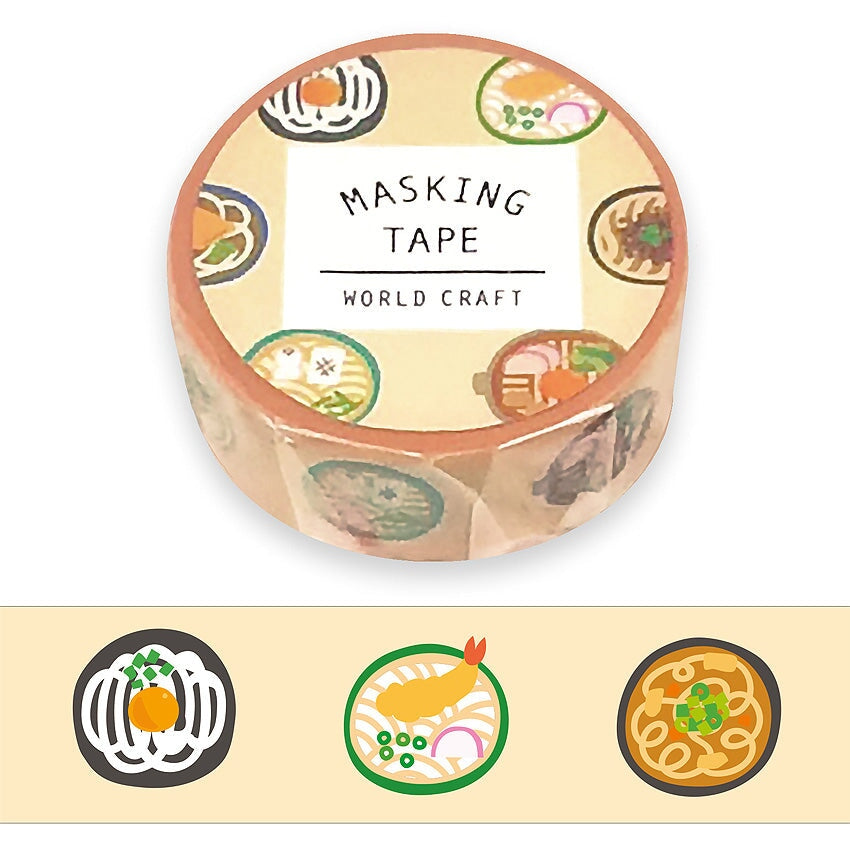 World Craft Udon Washi Tape Washi Tape