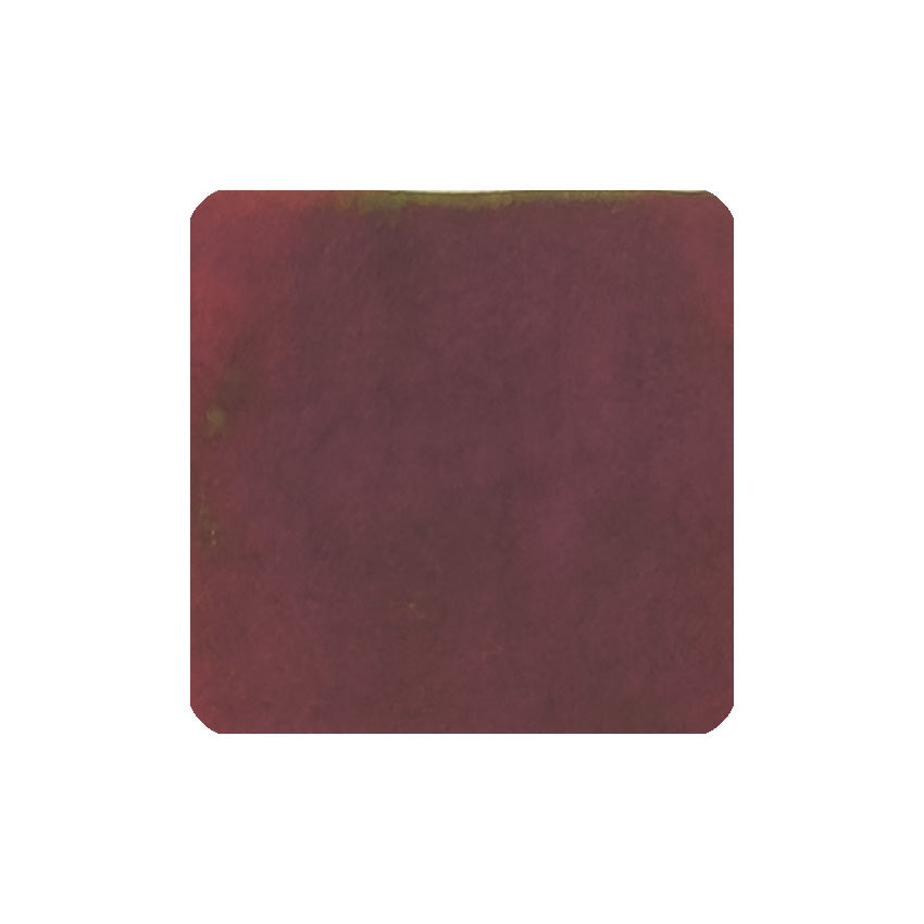 Sailor Manyo Ume fountain pen ink swatch, deep plum with a green sheen
