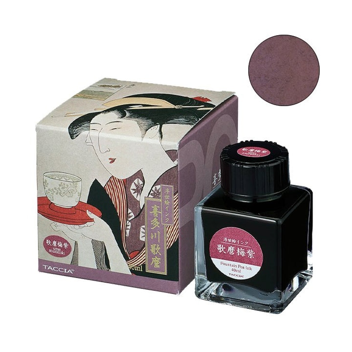 Taccia Utamaro-UmeMurasaki - 40ml Bottled Ink