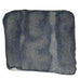 Rectangular swatch of dark charcoal-gray pigment on paper, illustrating Under the Shade - 30ml from Colorverse's Season 6, showcasing its textured watercolor finish.