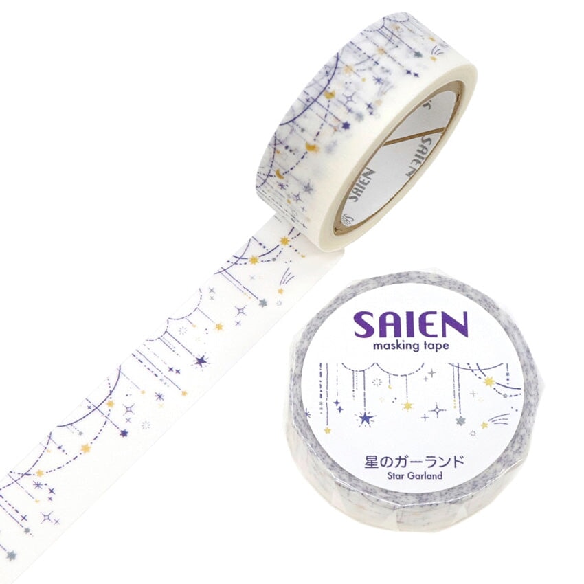 Saien Star Garland Washi Tape Washi Tape