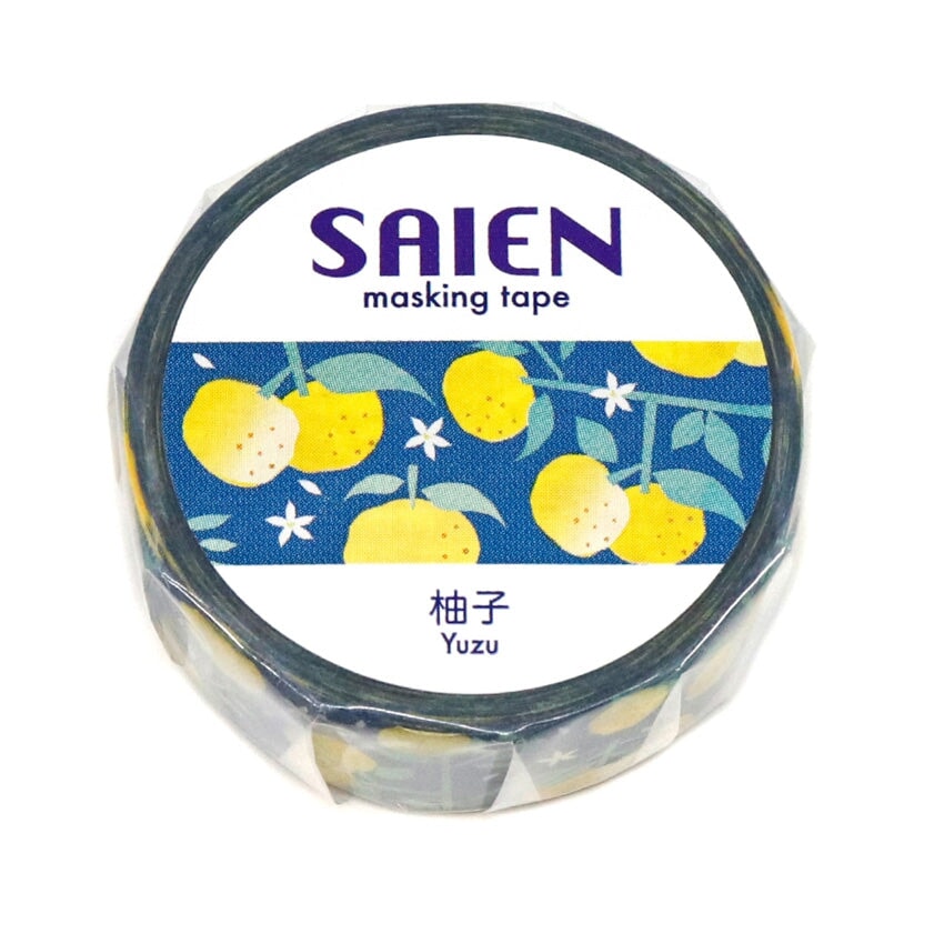 Saien Yuzu Washi Tape Washi Tape