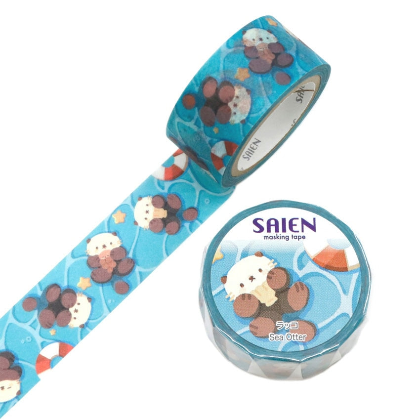 Saien Sea Otter Washi Tape Washi Tape