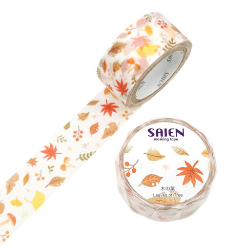 Saien Leaves of Trees Washi Tape Washi Tape