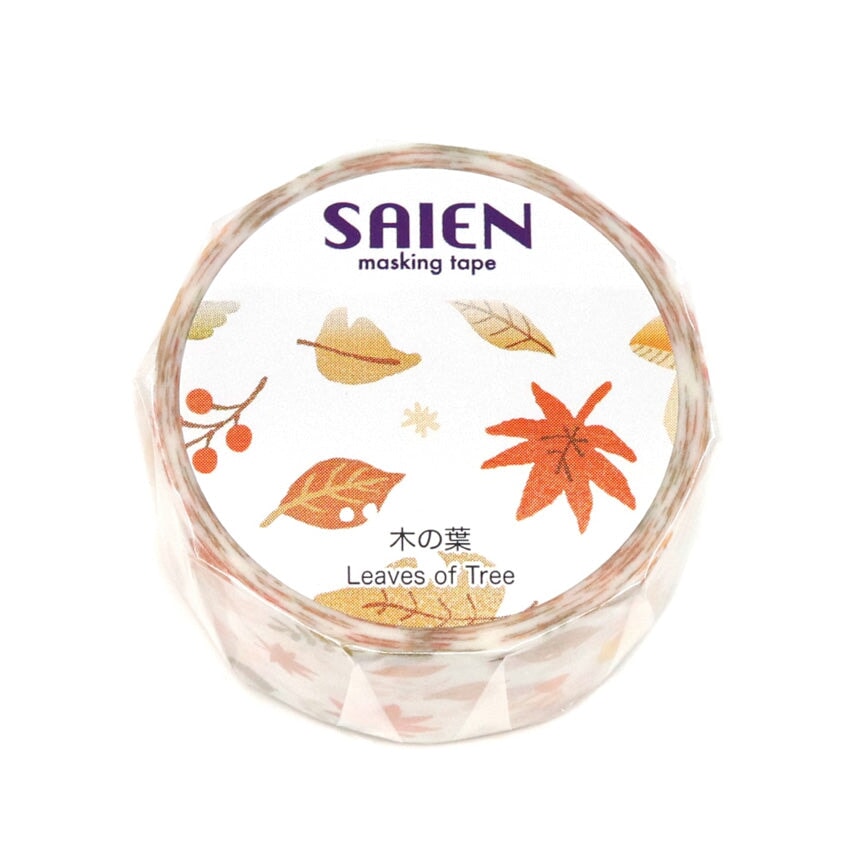 Saien Leaves of Trees Washi Tape Washi Tape