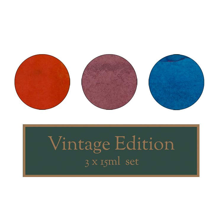 Vinta Inks Vintage Collection Sample Set - 3 x 2ml Ink Sample