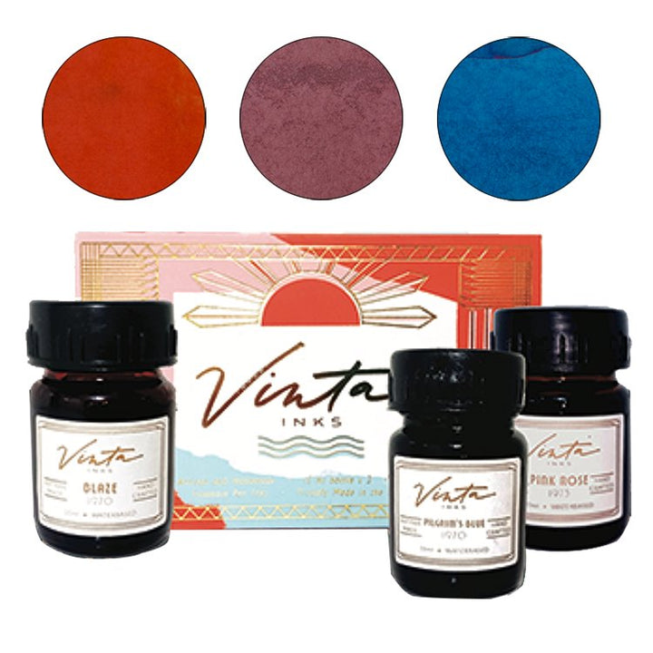 Vinta Inks Vintage Collection Set Bottled Ink