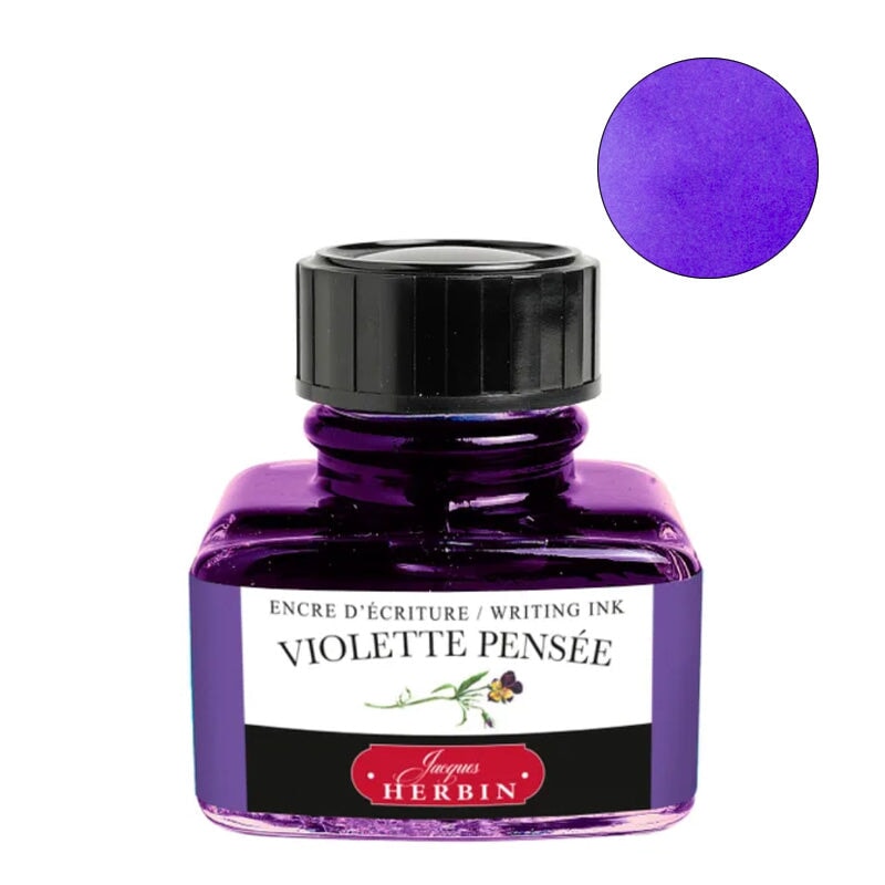 Jacques Herbin Violette Pensee - 30ml Bottled Ink
