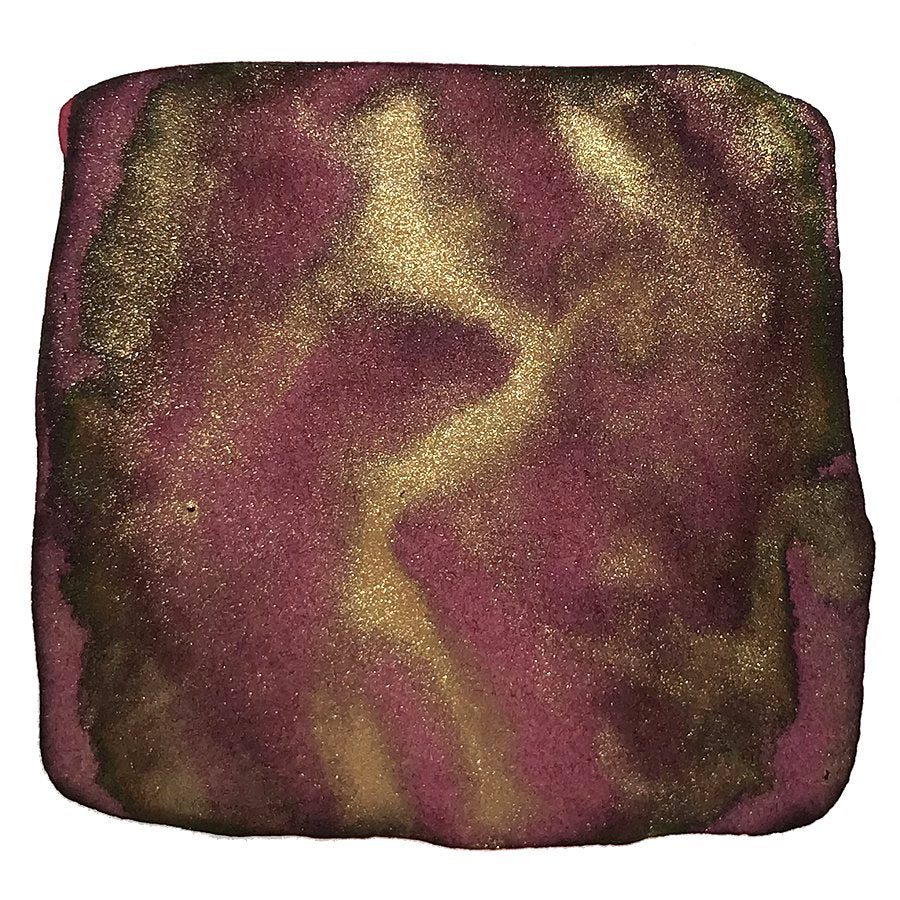 Full Set of 23 bottles featuring shimmering, iridescent inks with swirling gold and purplish pigments, inspired by ancient poems and poets.