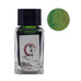 Water Dragon's Song - 18ml ink in a square glass bottle with black cap, featuring shimmering emerald-green hue with gold sparkle and Chinese-style label.