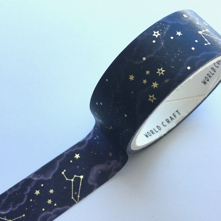 World Craft Horoscope Glitter Foil Washi Tape