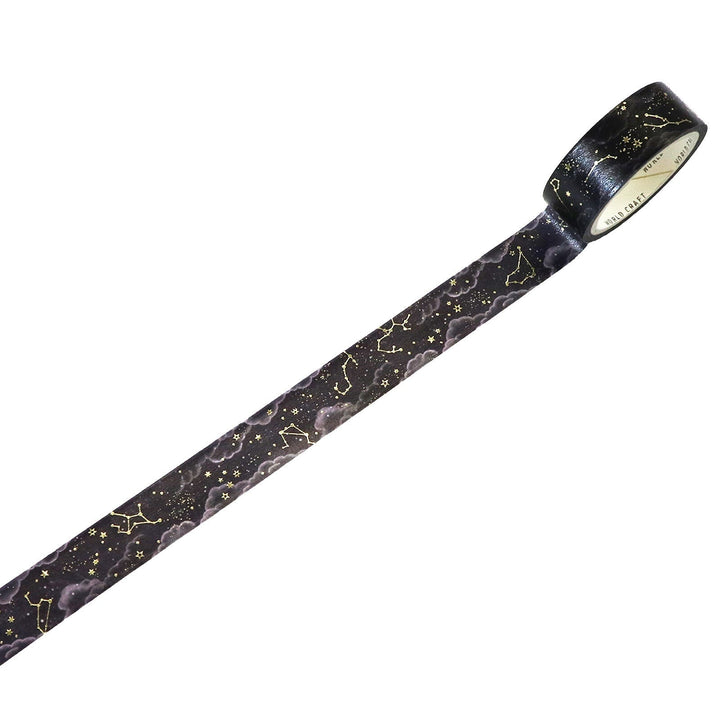 World Craft Horoscope Glitter Foil Washi Tape
