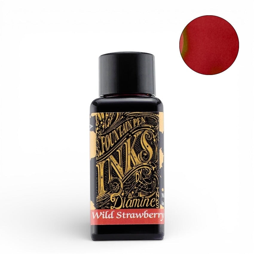 Diamine Wild Strawberry - 2ml Ink Sample