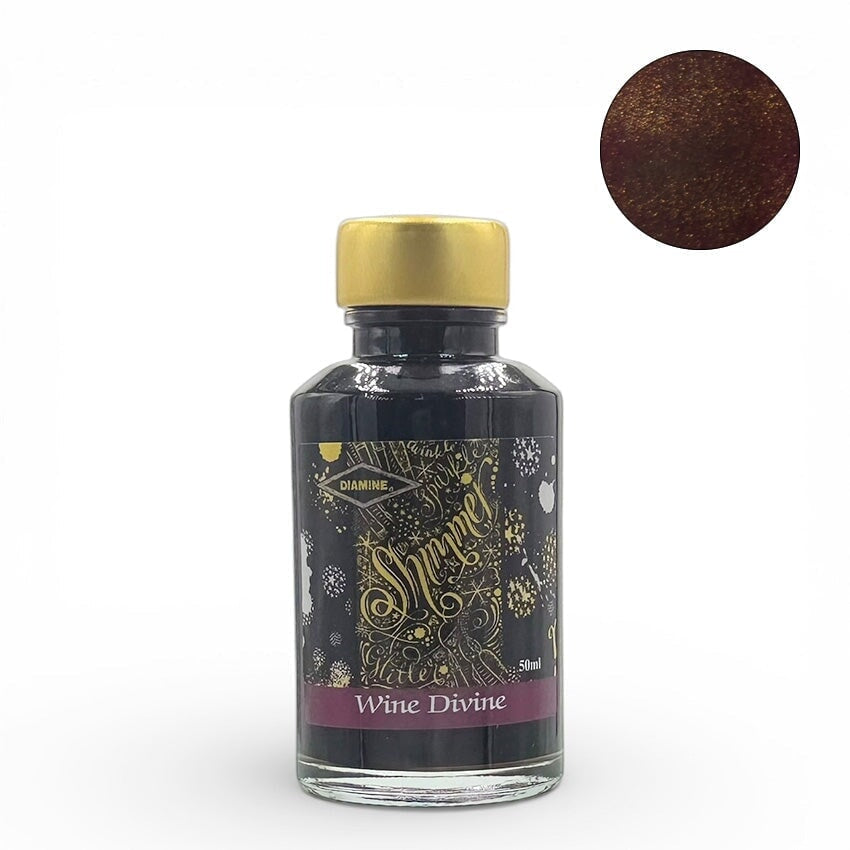 Diamine Wine Divine (Shimmer) - 50ml Bottled Ink